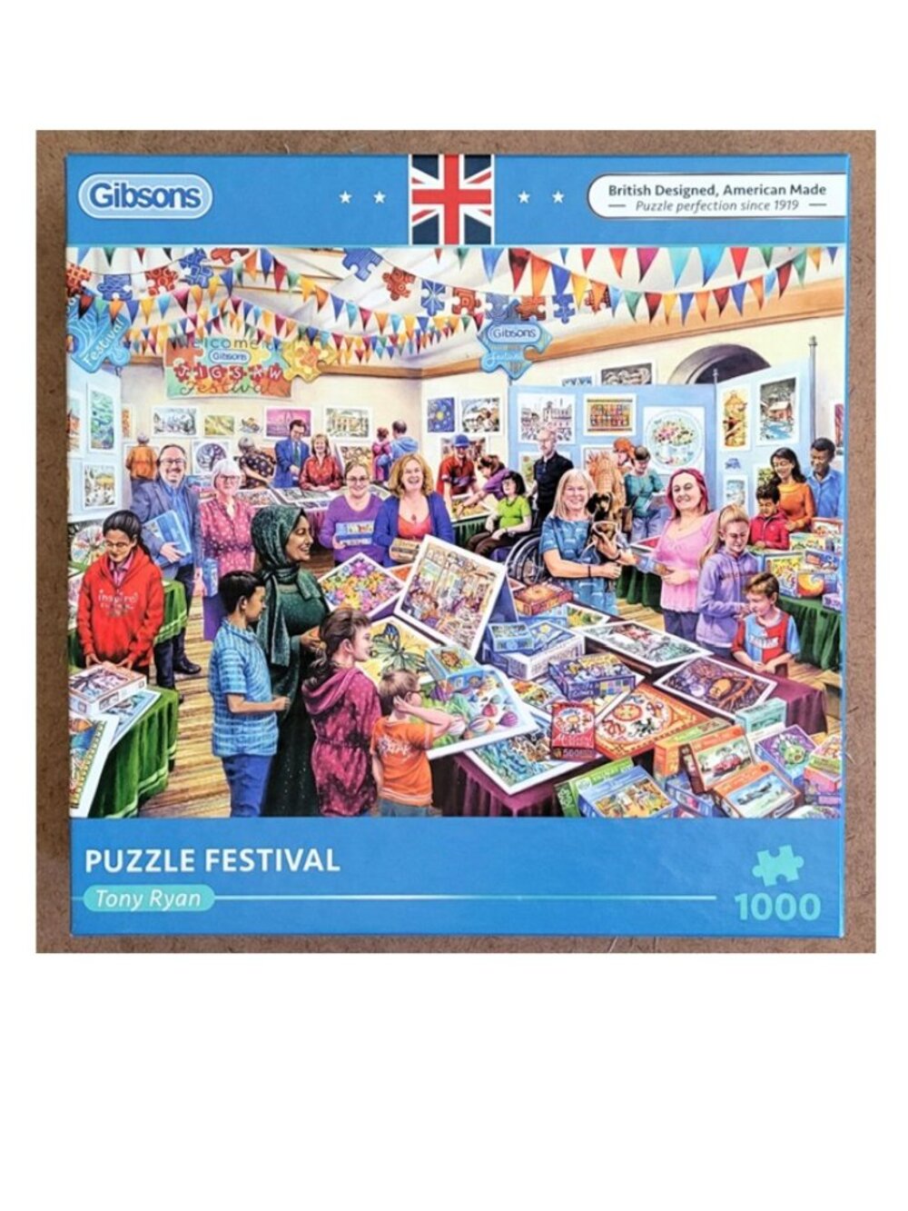 PUZZLE FESTIVAL by Gibsons JIGSAW PUZZLE 1000 pieces - Picture 3 of 8